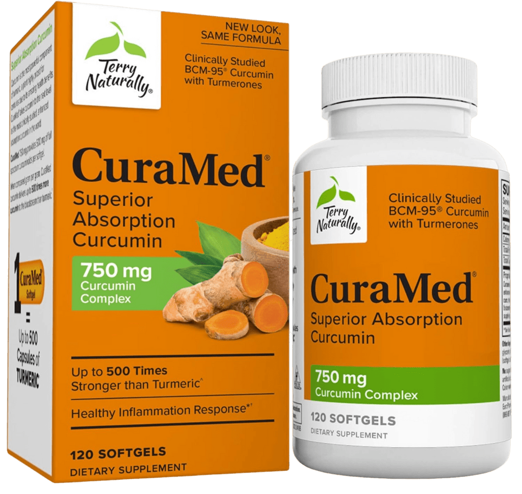 CuraMed 750 mg (Curcumin) Default Category Terry Naturally 120 Softgels 