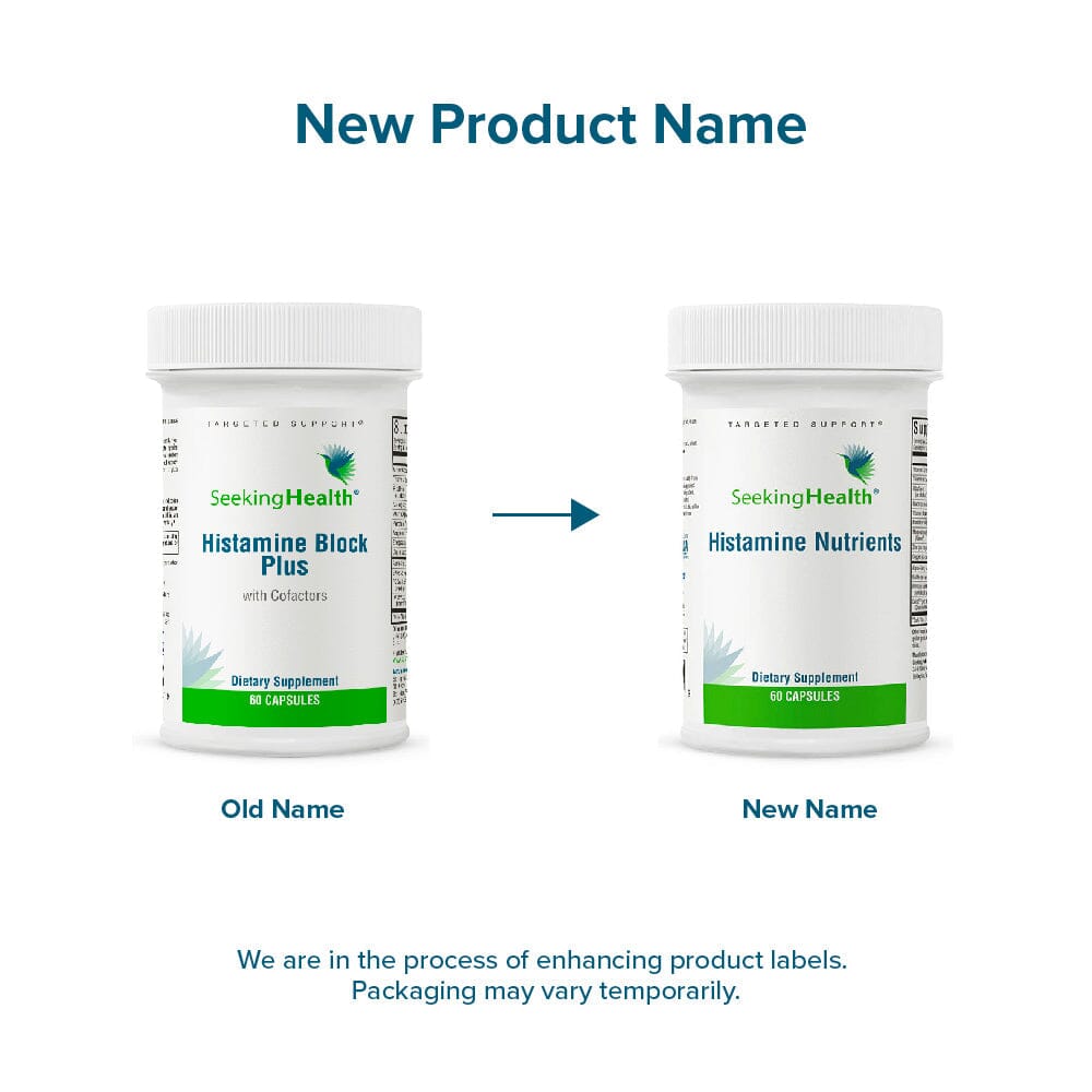 Histamine Nutrients (Formerly Histamine Block Plus) 60 Capsules