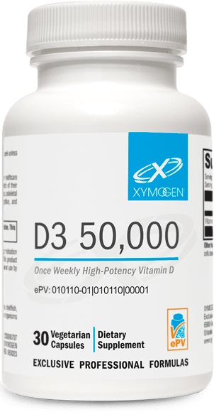D3 50,000 - 30 Capsules Default Category Xymogen 
