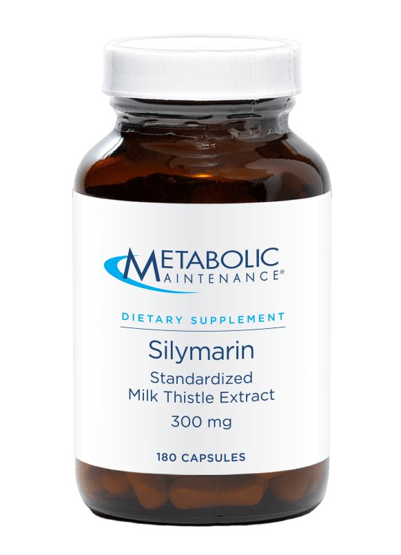 Silymarin Standard Milk Thistle 300 mg Default Category Metabolic Maintenance 180 Capsules 