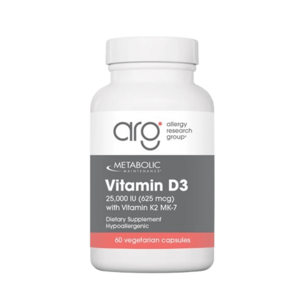 Vitamin D-3, 25,000 IU - 60 Capsules Default Category Metabolic Maintenance 