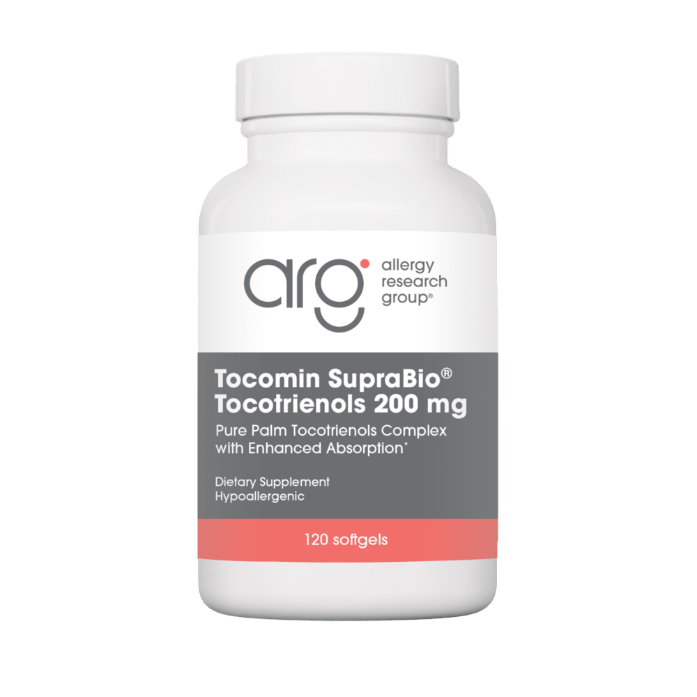 Tocomin SupraBio® Tocotrienols 200 mg Default Category Allergy Research Group 120 Softgels 