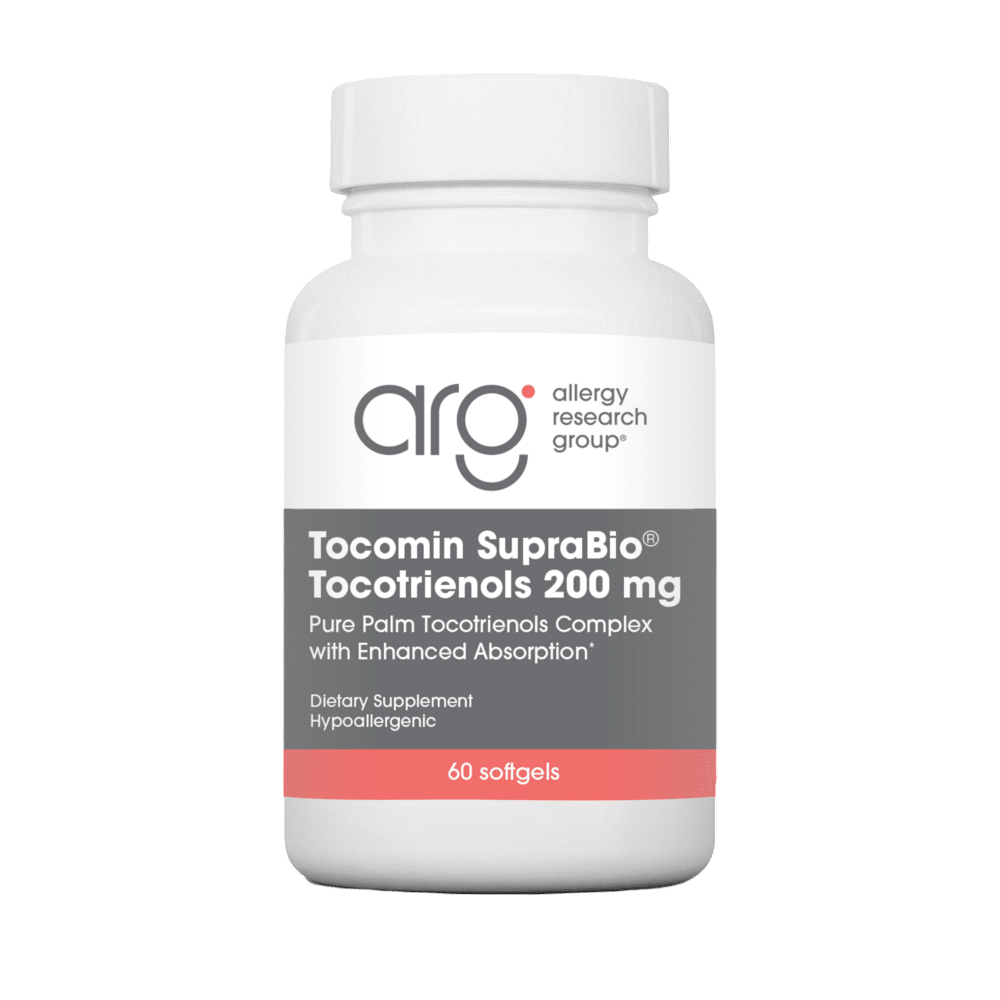 Tocomin SupraBio® Tocotrienols 200 mg Default Category Allergy Research Group 60 Softgels 