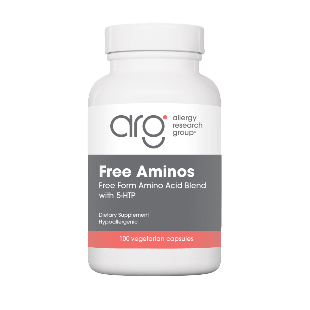 Free Aminos Default Category Allergy Research Group 100 Capsules 