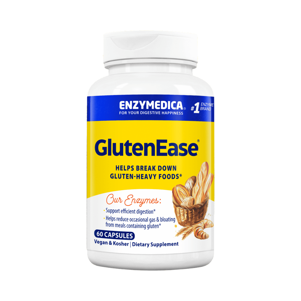 GlutenEase® Default Category Enzymedica 60 Capsules 