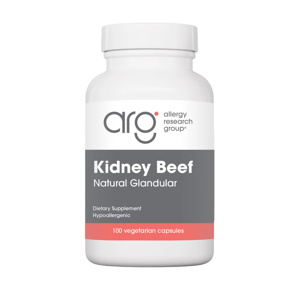 Kidney Beef - 100 Capsules Default Category Allergy Research Group 
