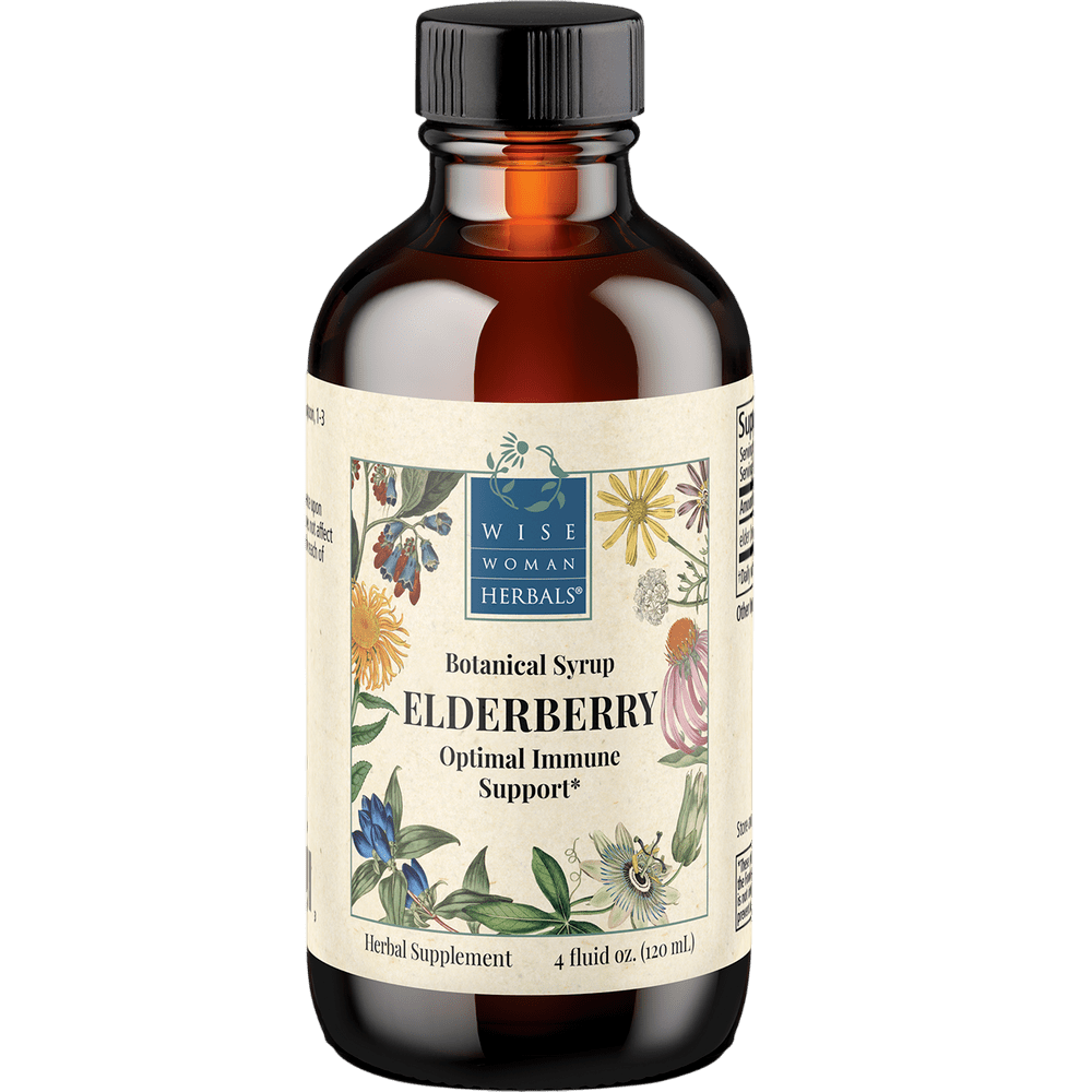Elderberry Syrup Default Category Wise Woman Herbals 4 fl oz 