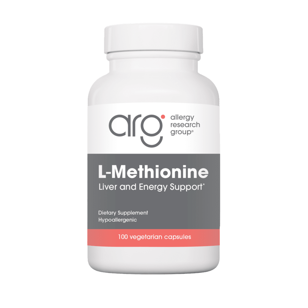 L-Methionine 500 mg - 100 Capsules Default Category Allergy Research Group 