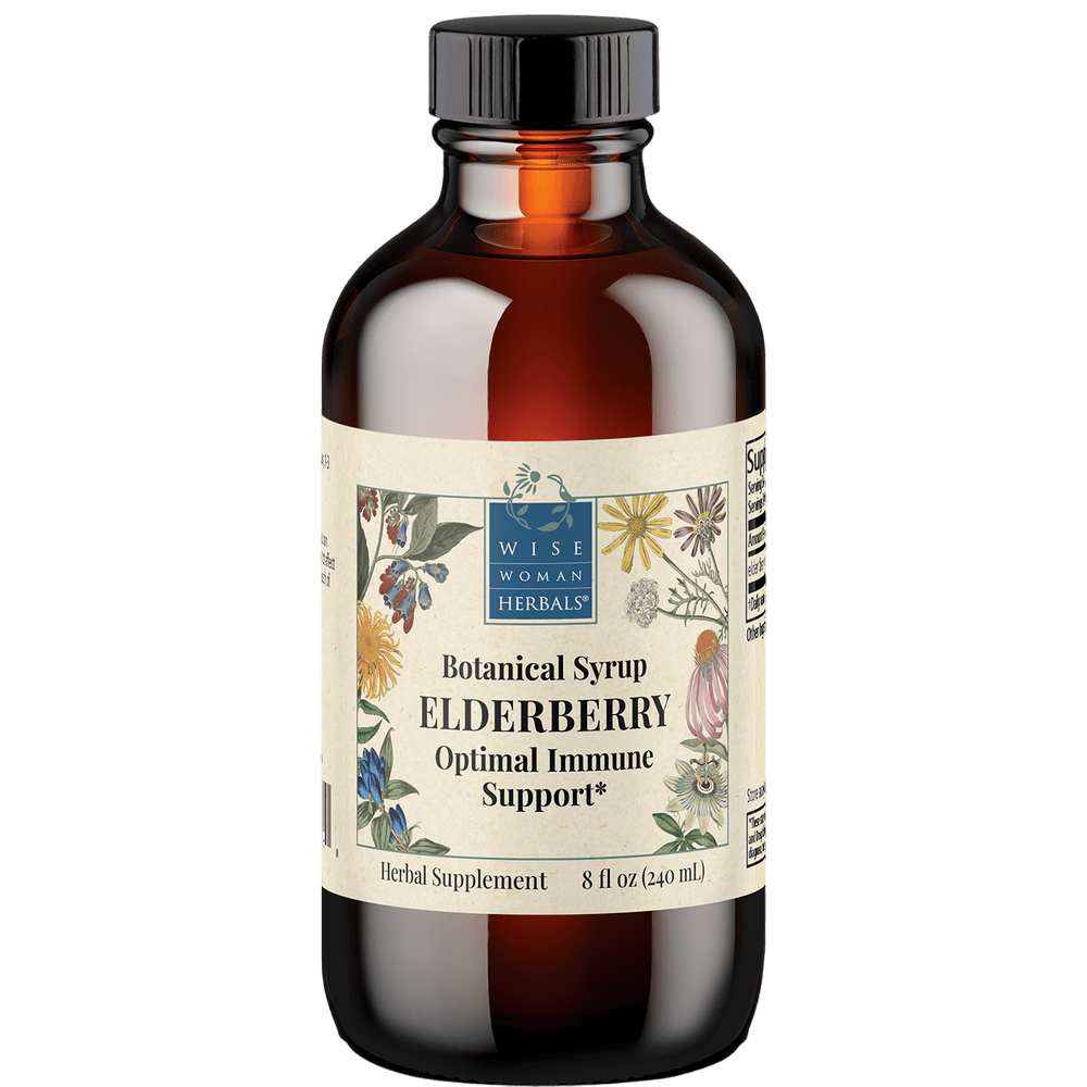 Elderberry Syrup Default Category Wise Woman Herbals 8 fl oz 