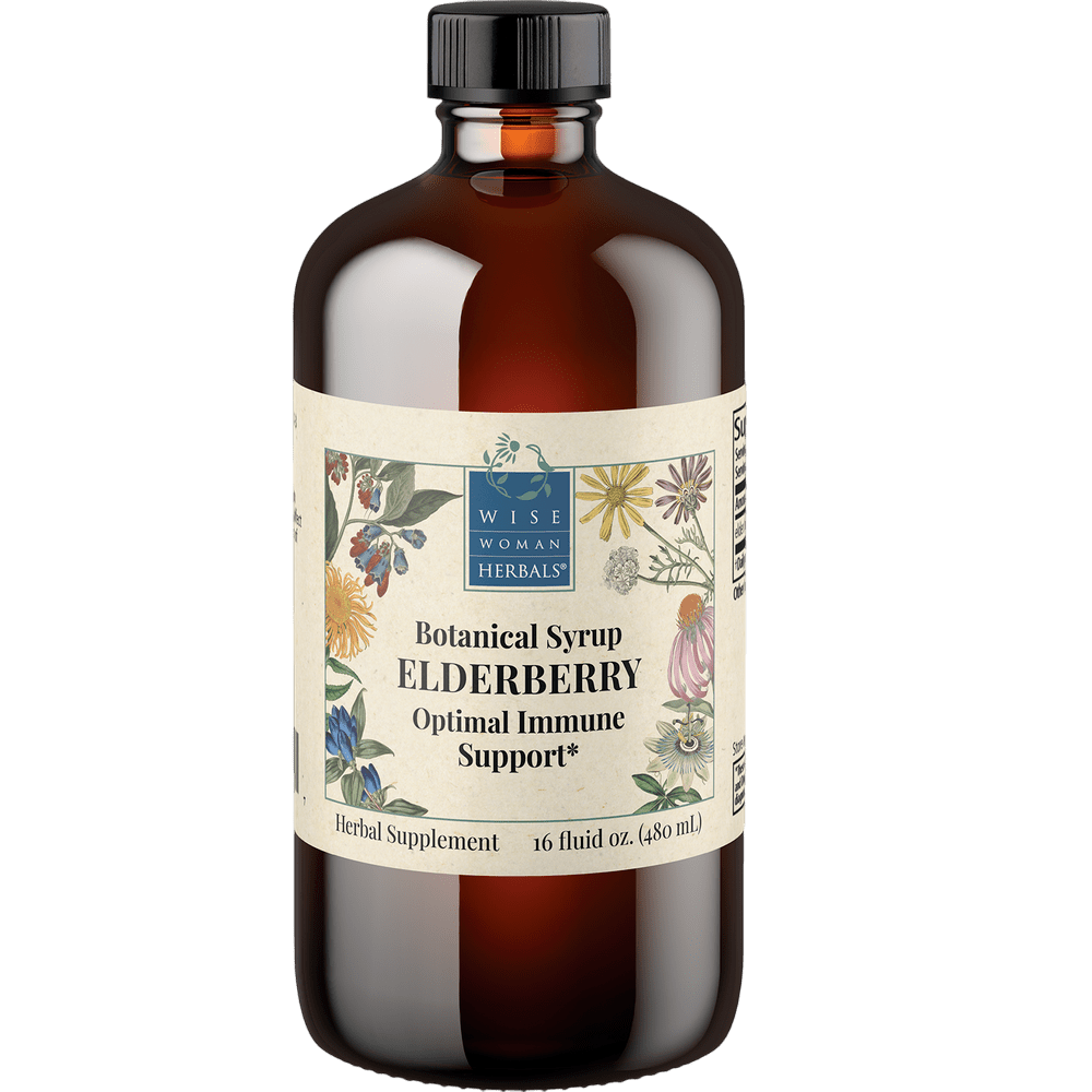 Elderberry Syrup Default Category Wise Woman Herbals 16 fl oz 