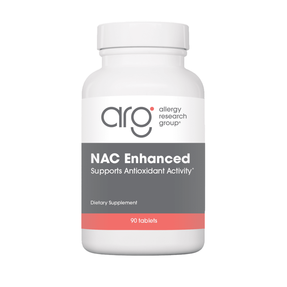 NAC Enhanced - 90 Tablets Default Category Allergy Research Group 