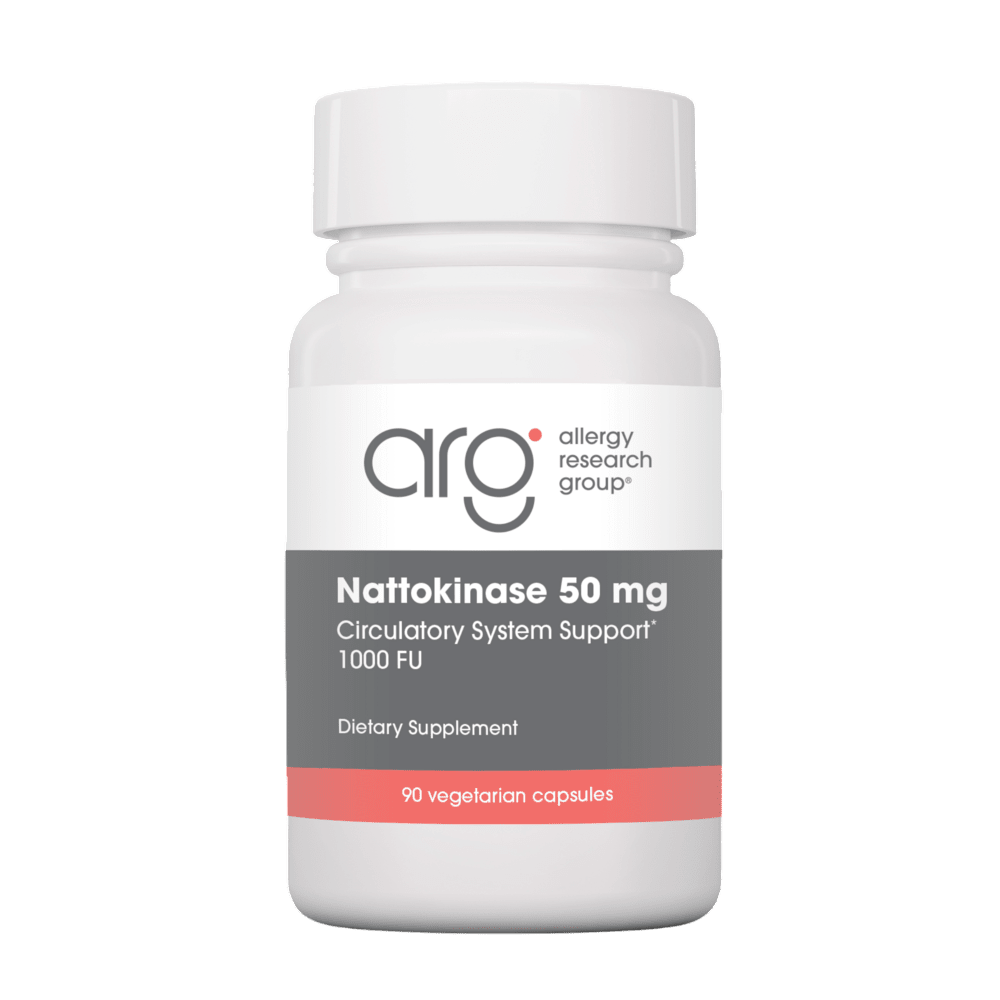 Nattokinase 50 mg NSK-SD® Default Category Allergy Research Group 90 Capsules 