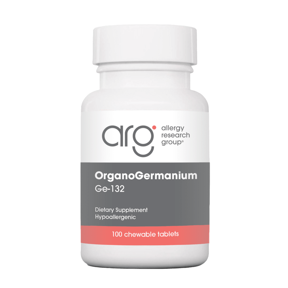 Organo-Germanium Ge-132 Default Category Allergy Research Group 100 Tablets 