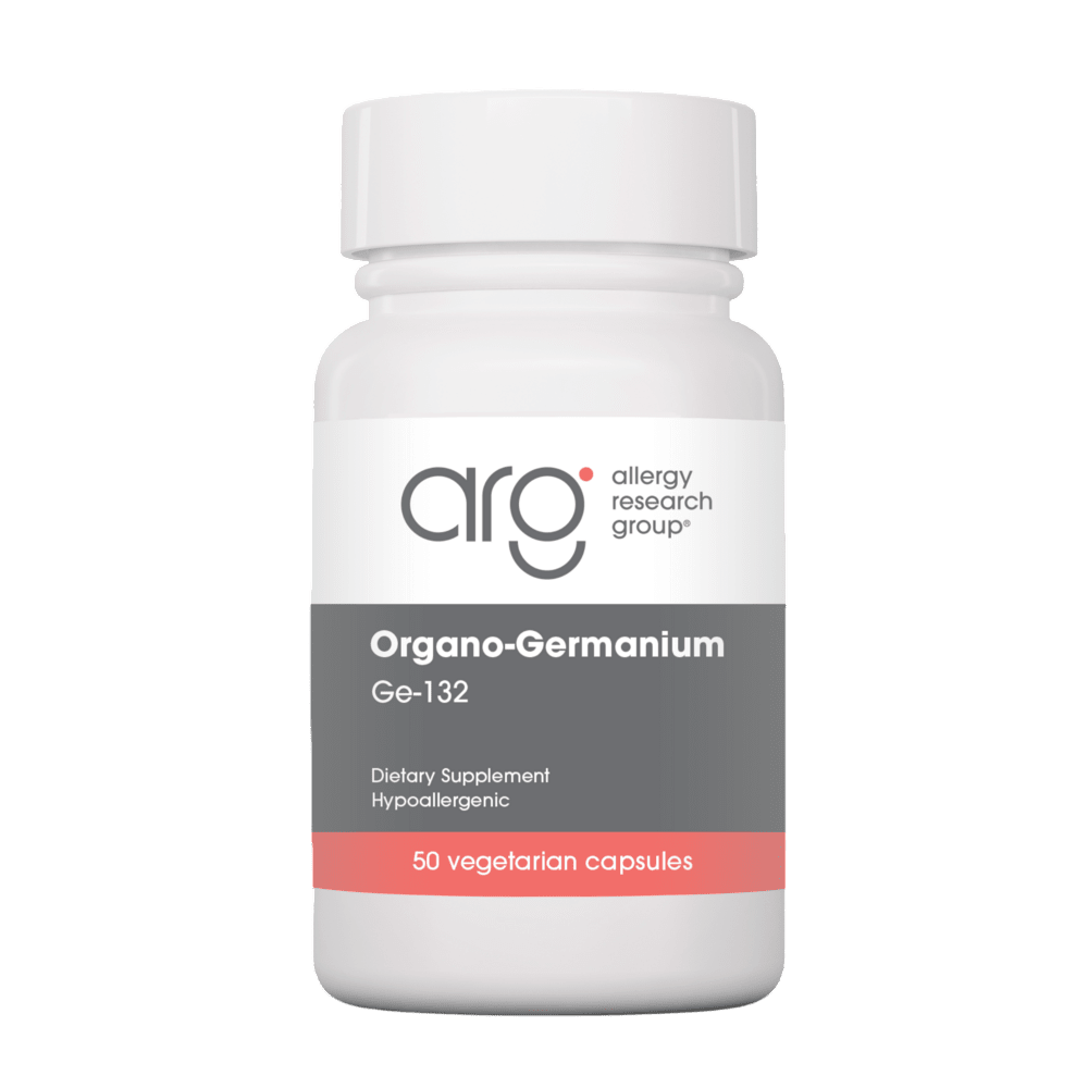 Organo-Germanium Ge-132 Default Category Allergy Research Group 50 Vegetable Capsules 