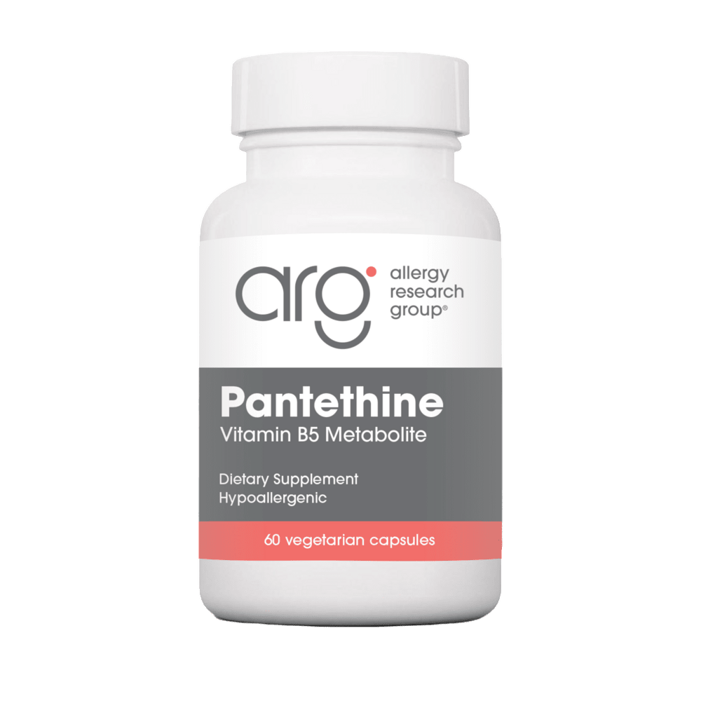 Pantethine - 60 Vegetable Capsules Default Category Allergy Research Group 