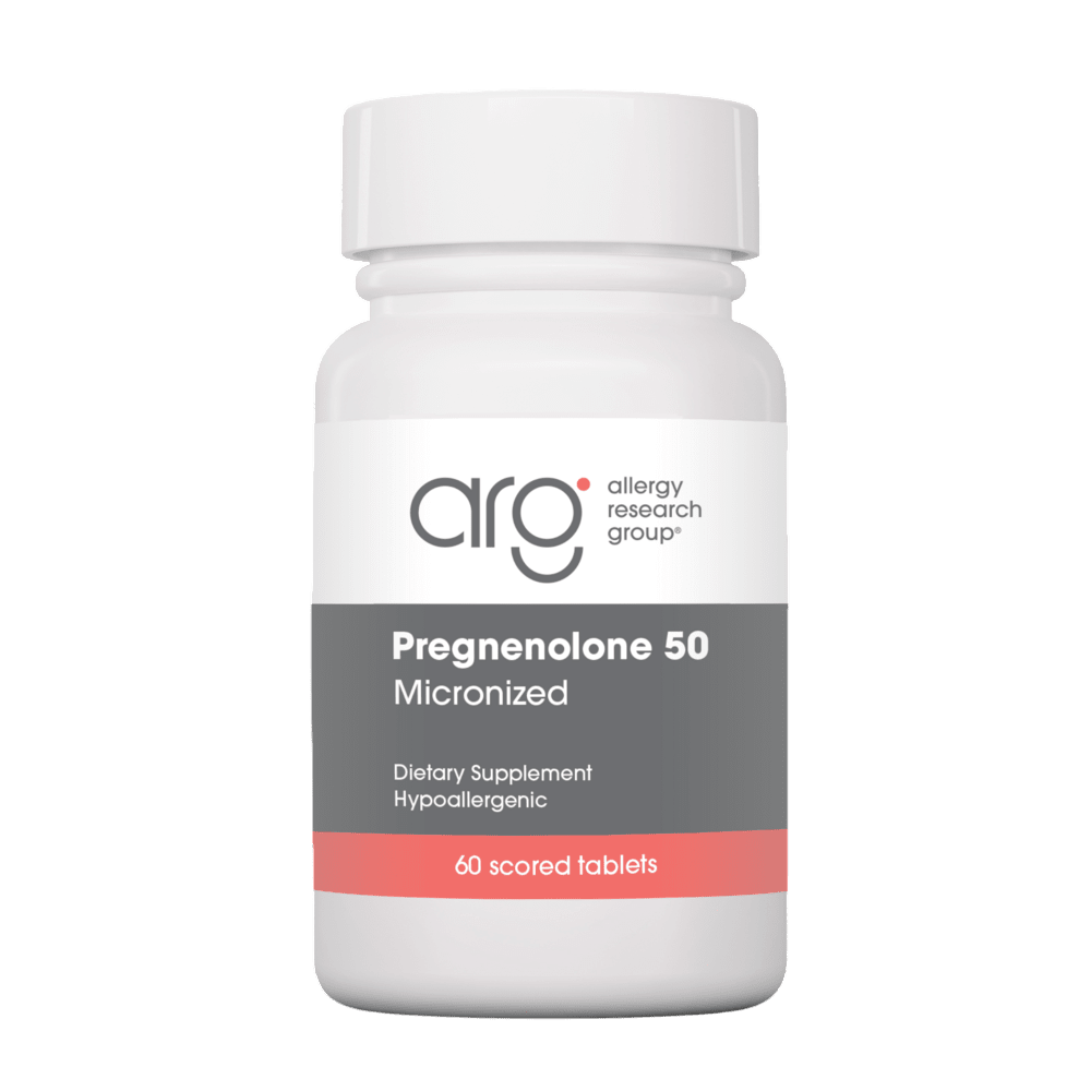 Pregnenolone 50 mg - 60 Tablets Default Category Allergy Research Group 