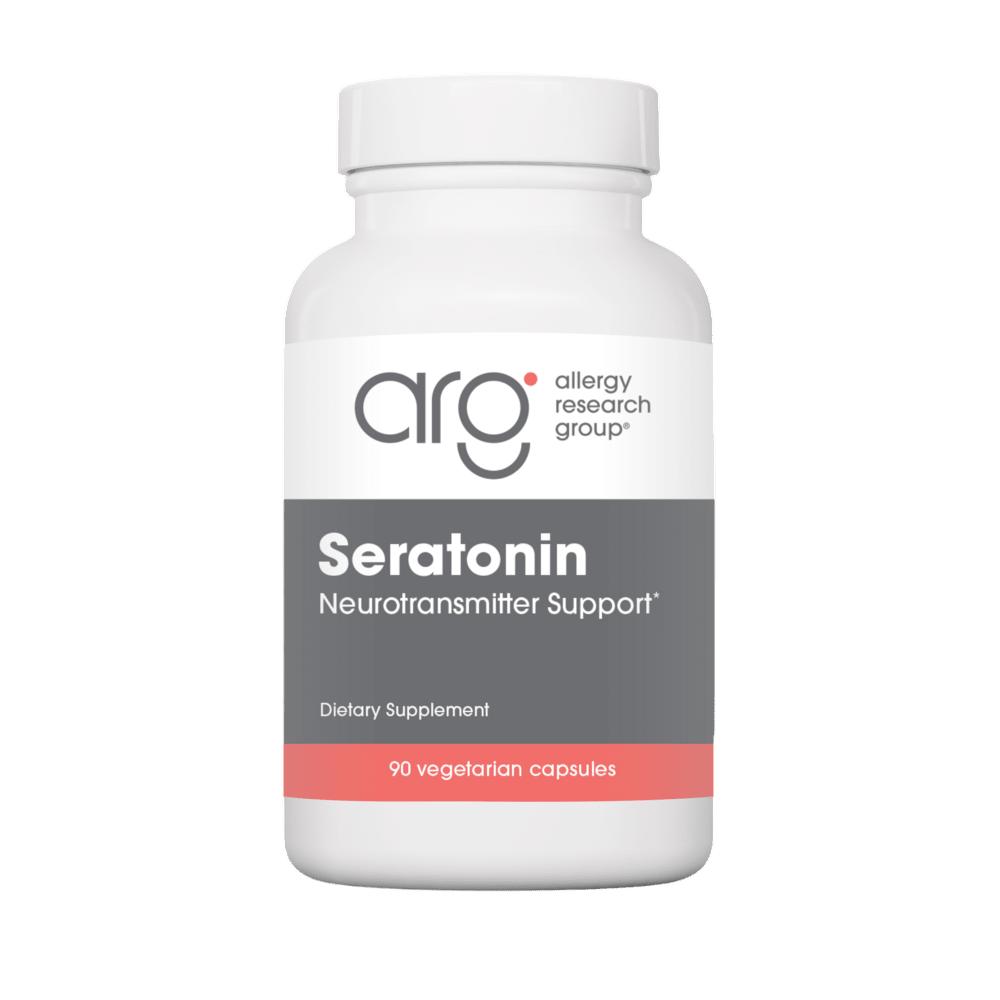 Seratonin - 90 Vegetable Capsules Default Category Allergy Research Group 