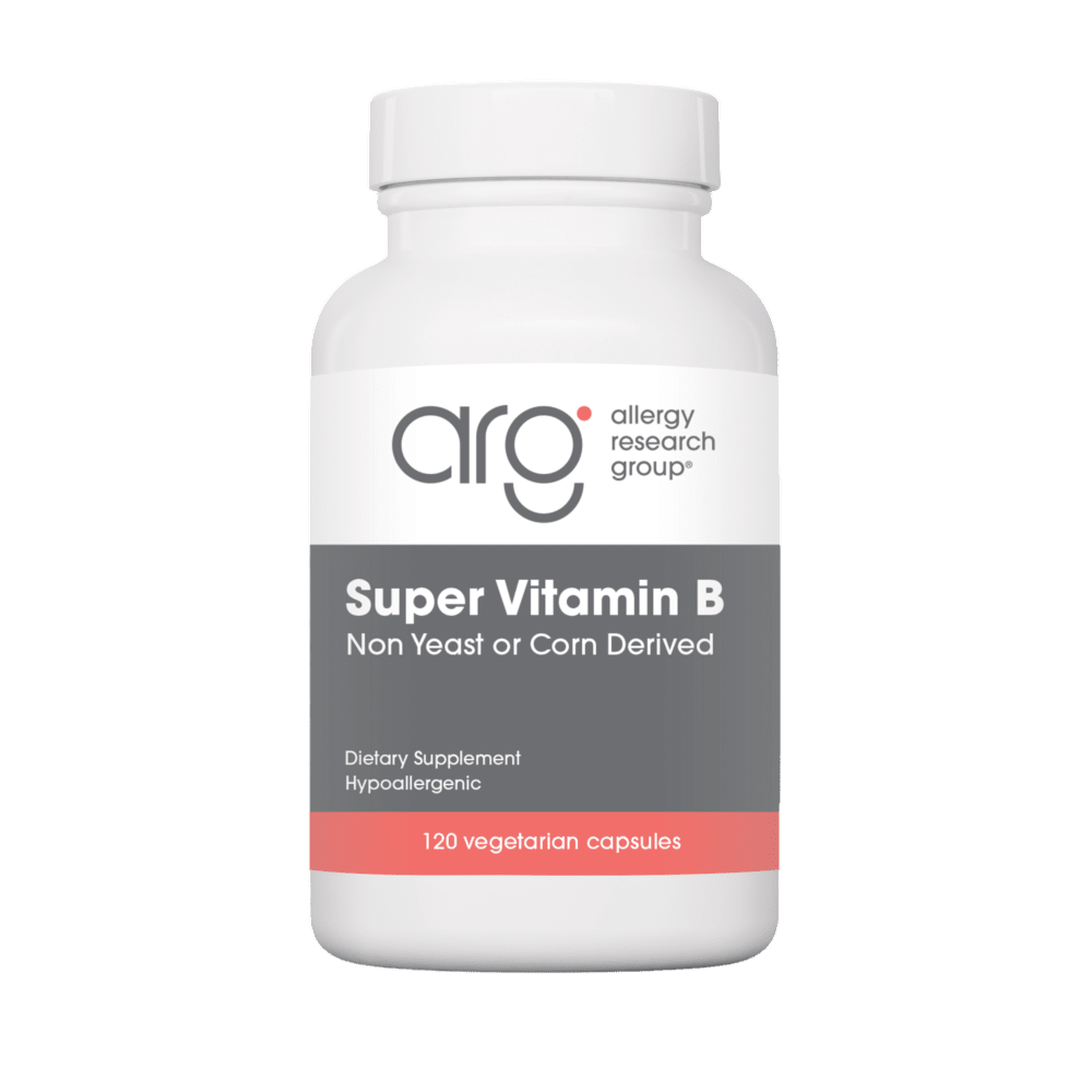 Super Vitamin B - 120 Vegetable Capsules Default Category Allergy Research Group 
