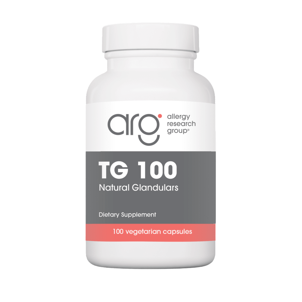 TG 100 - 100 Vegetable Capsules Default Category Allergy Research Group 