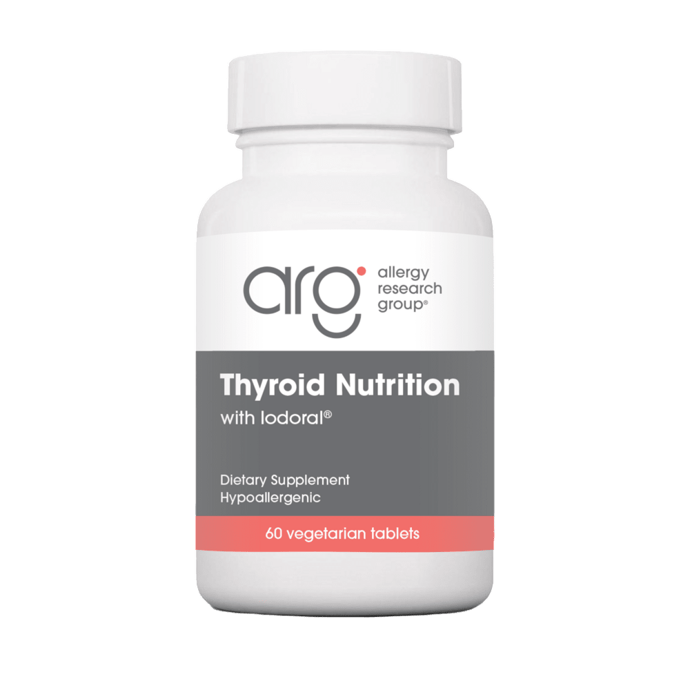 Thyroid Nutrition - 60 Tablets Default Category Allergy Research Group 