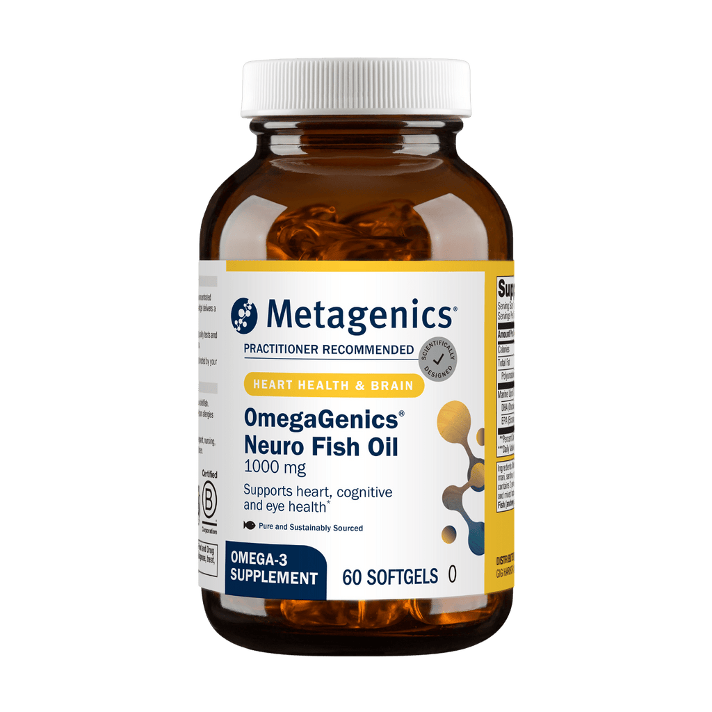 OmegaGenics® Neuro 1000 - 60 Softgels Default Category Metagenics 