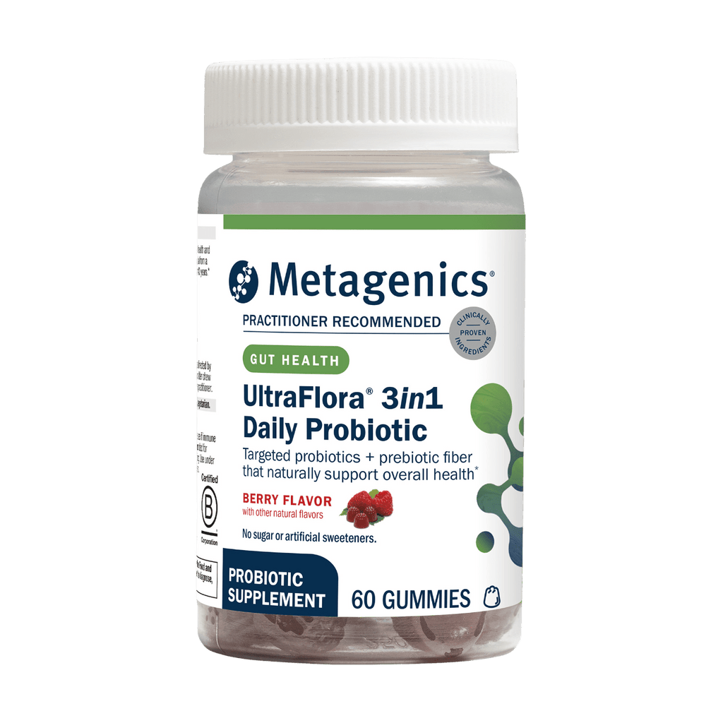 UltraFlora® 3 in 1 Daily Probiotic - 60 Gummies Default Category Metagenics 
