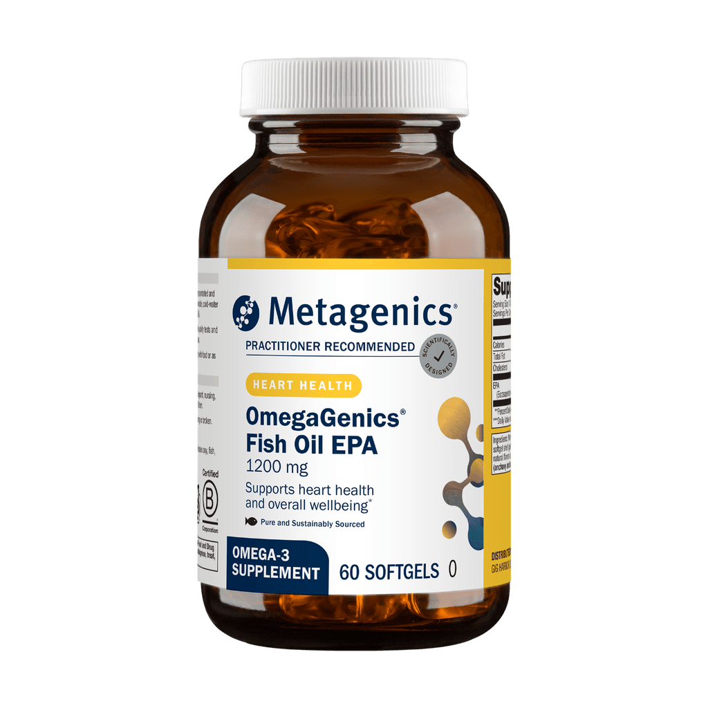 OmegaGenics® Fish Oil EPA 1200 Default Category Metagenics 60 Softgels 