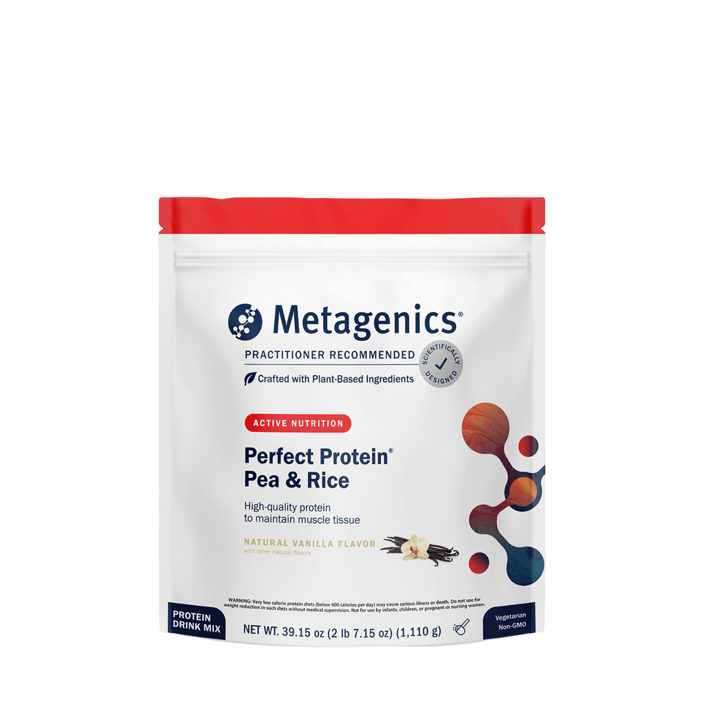 Perfect Protein® Pea & Rice Powder - 30 Servings Default Category Metagenics Vanilla 