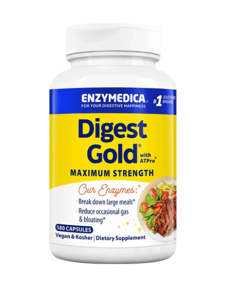 Digest Gold® Default Category Enzymedica 240 Capsules 