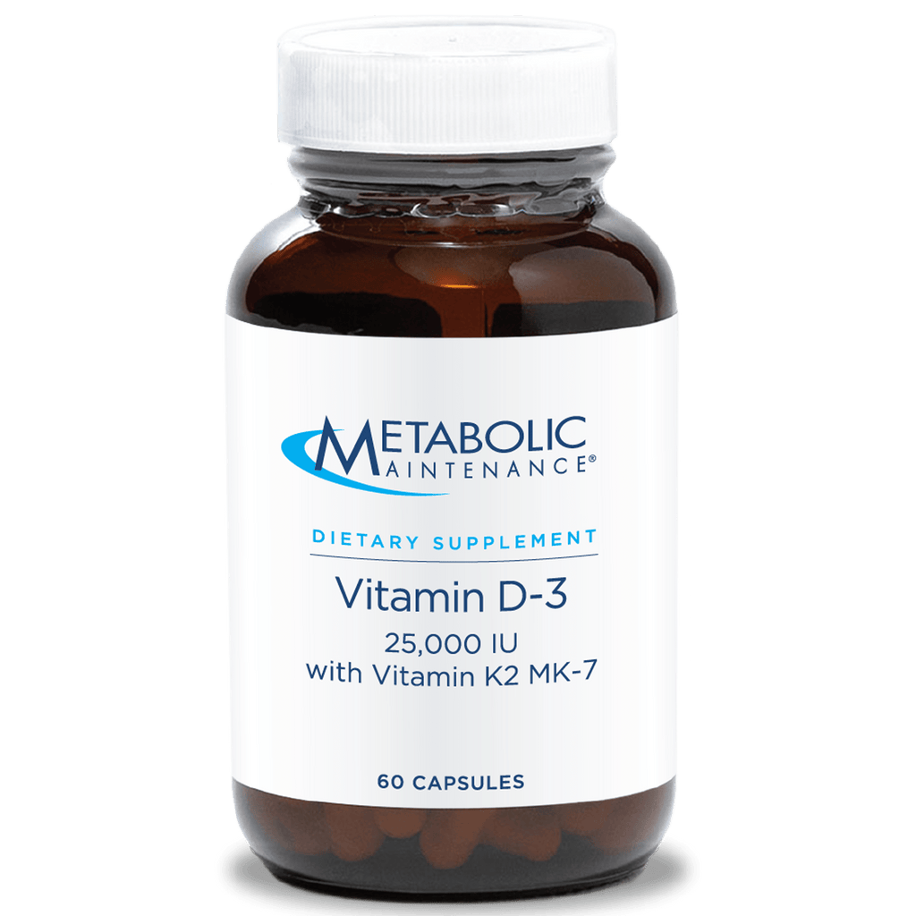 Vitamin D-3, 25,000 IU - 60 Capsules Default Category Metabolic Maintenance 