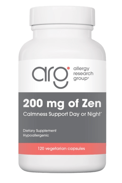 200 mg of Zen Default Category Allergy Research Group 120 Veg Capsules 