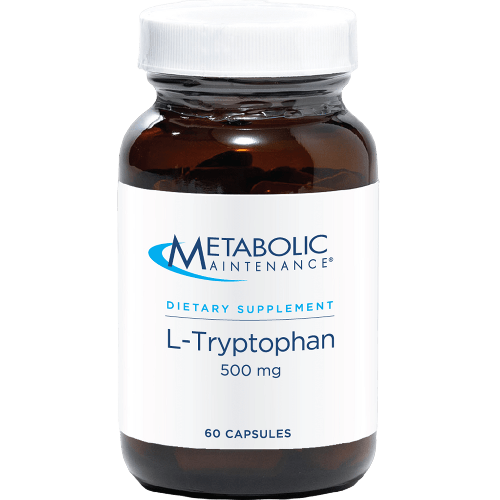 L-Tryptophan 500 mg - 60 Capsules Default Category Metabolic Maintenance 
