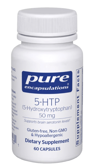 5-HTP (5-Hydroxytryptophan) 50 mg Default Category Pure Encapsulations 60 Capsules 