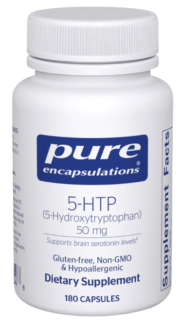 5-HTP (5-Hydroxytryptophan) 50 mg Default Category Pure Encapsulations 180 Capsules 