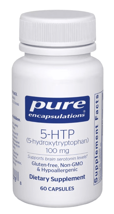 5-HTP (5-Hydroxytryptophan) 100 mg Default Category Pure Encapsulations 60 Capsules 