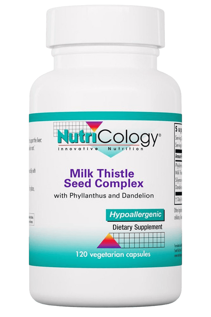 Milk Thistle Seed Complex - 120 capsules Default Category Nutricology 