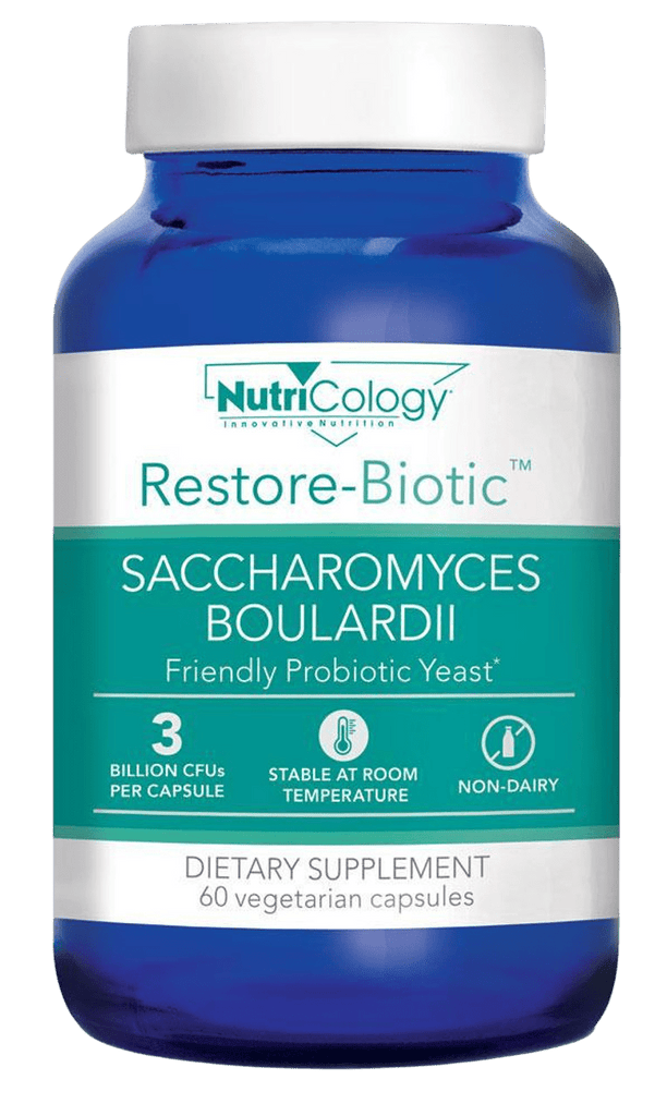 Restore-Biotic® Saccharomyces boulardii Default Category Nutricology 60 Capsules 