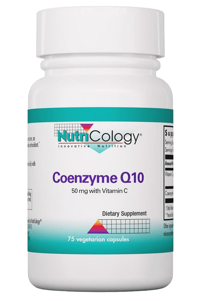 Coenzyme Q10 50 mg with Vitamin C - 75 capsules Default Category Nutricology 