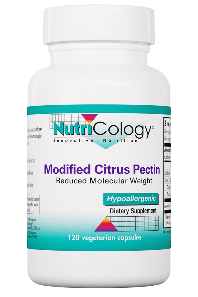 Modified Citrus Pectin 500 mg - 120 capsules Default Category Nutricology 