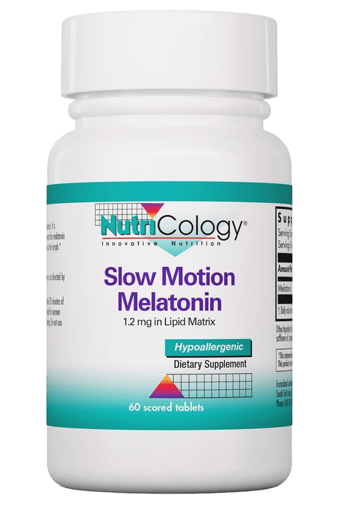 Slow Motion Melatonin - 60 Tablets Default Category Nutricology 