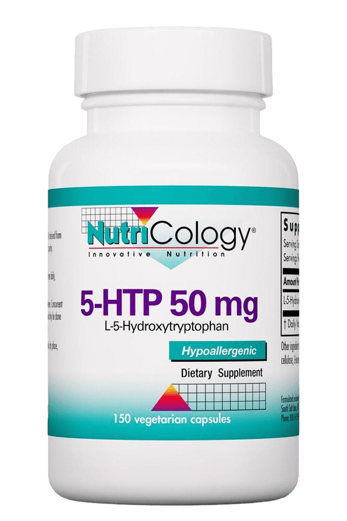 5-HTP 50 mg - 150 Capsules Default Category Nutricology 