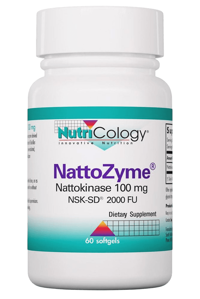 NattoZyme® Nattokinase 100 mg NSK-SD® Default Category Nutricology 60 capsules 