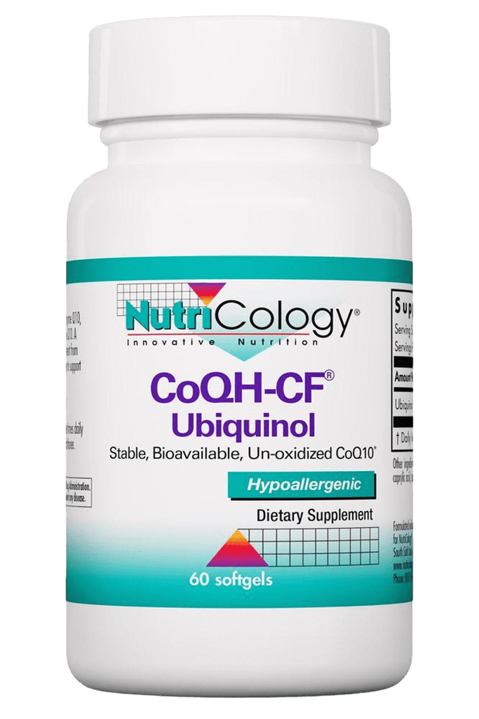 CoQH-CF® Ubiquinol - 60 softgels Default Category Nutricology 