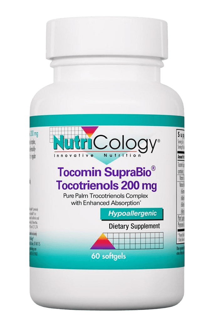 Tocomin SupraBio® Tocotrienols 200 mg Default Category Nutricology 60 Softgels 