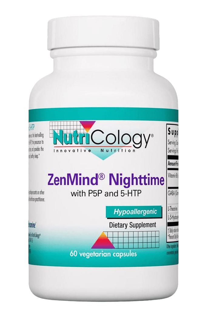 ZenMind Night with P5P and 5-HTP - 60 Veggie Caps Default Category Nutricology 