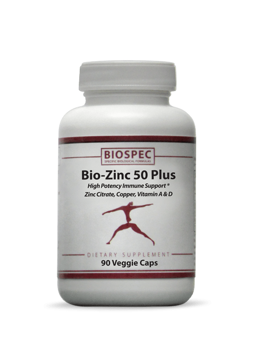 Bio-Zinc 50 Plus - 90 Capsules Default Category BioSpec 