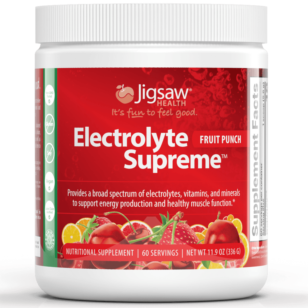 Electrolyte Supreme™ Fruit Punch Default Category Jigsaw Health 336 Grams 