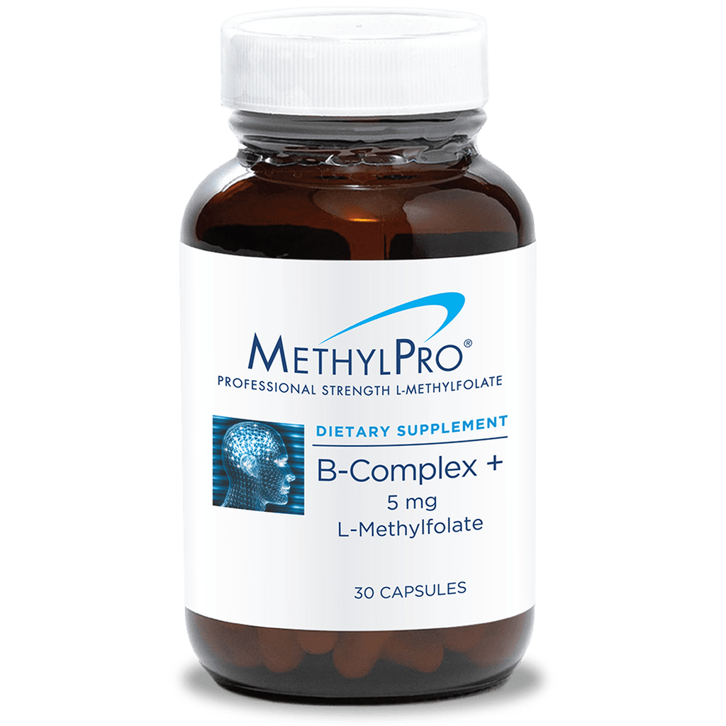 B-Complex + 5 mg L-Methylfolate Default Category MethylPro 30 Capsules 