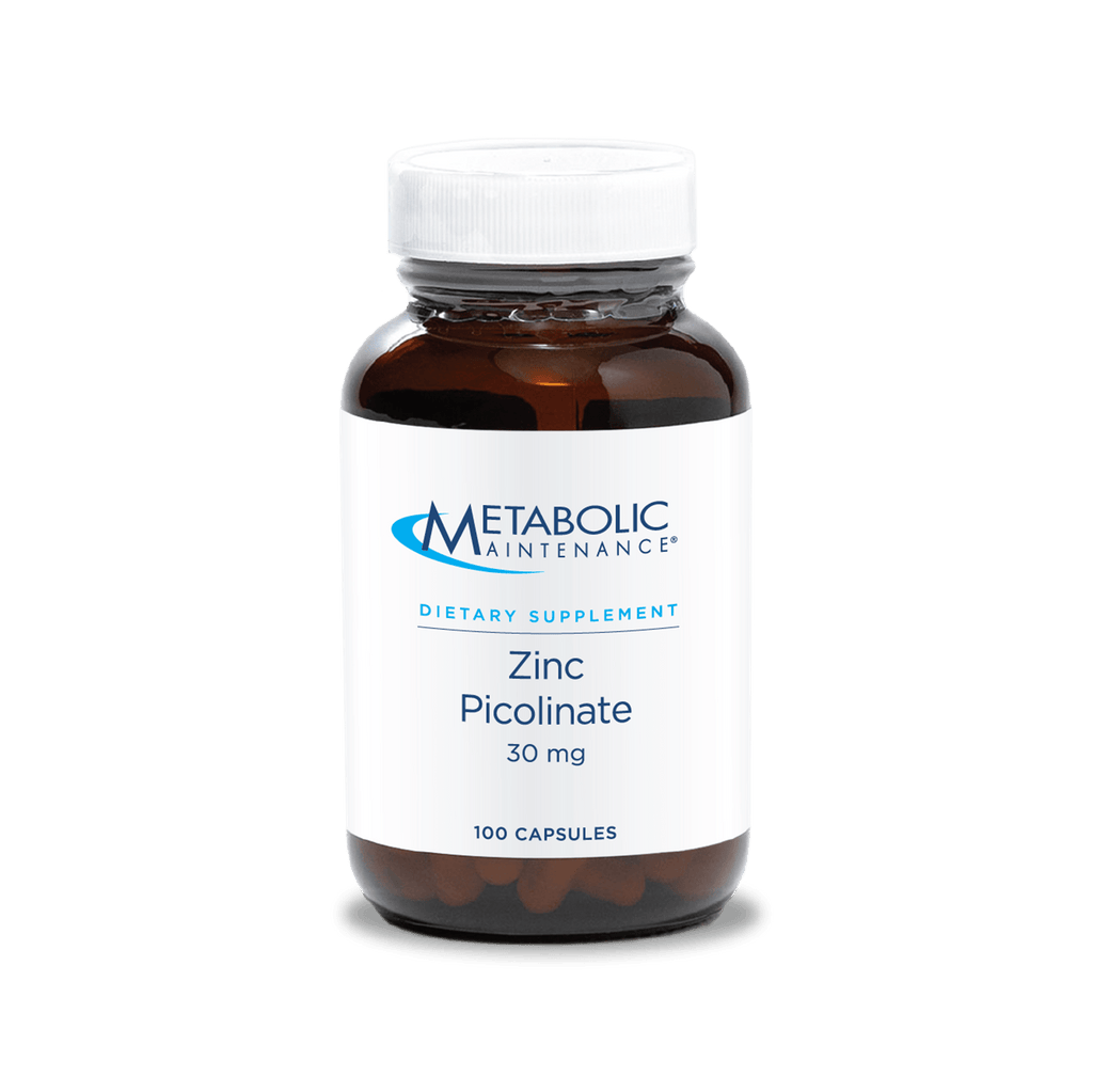 Zinc Picolinate 30 mg - 100 Capsules Default Category Metabolic Maintenance 