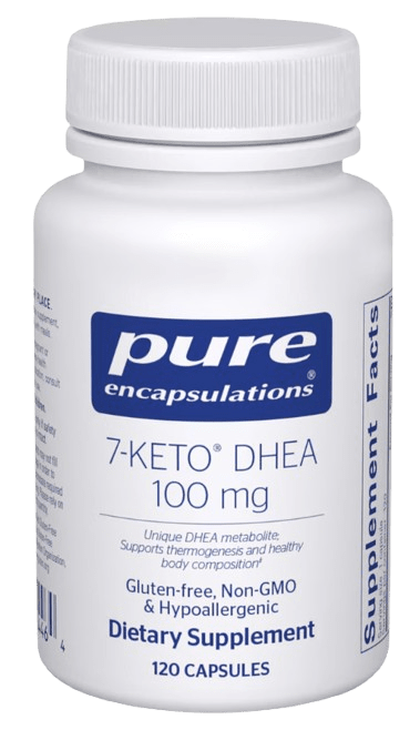 7-KETO® DHEA 100 mg Default Category Pure Encapsulations 120 Capsules 
